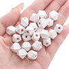 Wholesale Wooden Geometric Octagonal Beads As Handmade Bracelet Necklace Pendant Accessories