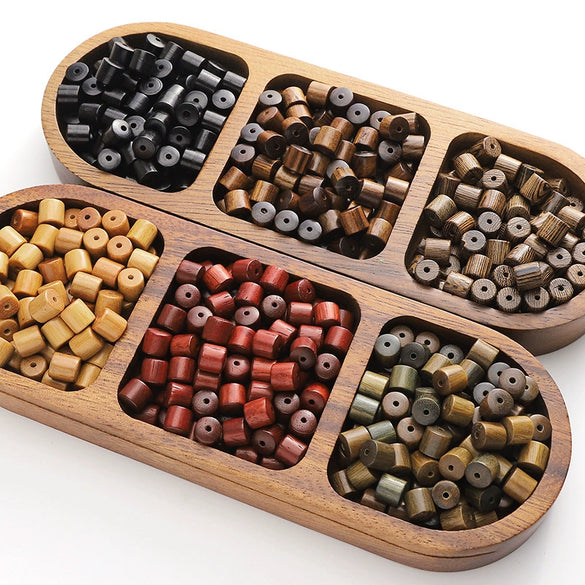 Wholesale Wooden Round Beads Antique Handmade Jewelry Accessories