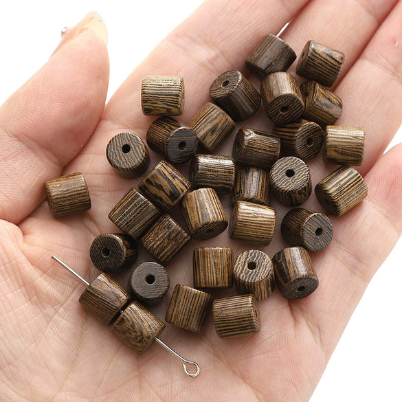 Wholesale Wooden Round Beads Antique Handmade Jewelry Accessories