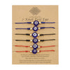 Wholesale Woven Adjustable Evil Eye Bracelet With Blue Eyes Handmade Cord Unisex And Women's