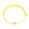 Wholesale Woven Elastic Geometric Fivepointed Star Unisex Bracelet