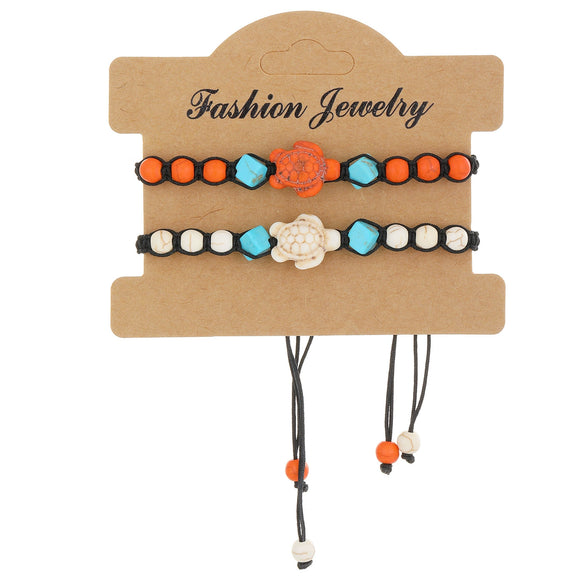 Wholesale Woven Thread Rope Bracelet Handmade With Geometric Animal Zodiac Pattern For Women