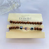 Wholesale Woven Thread Rope Bracelet Handmade With Geometric Animal Zodiac Pattern For Women