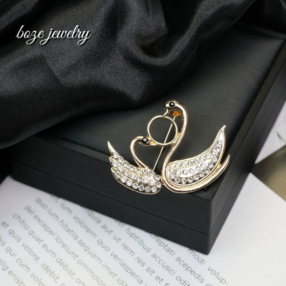 Wholesale Zinc Alloy Animal Styling Electroplated Brooch Clothing Accessories