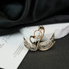 Wholesale Zinc Alloy Animal Styling Electroplated Brooch Clothing Accessories