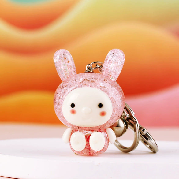 Wholesale Zinc Alloy Bear Car Key Pendant Women's Cute Exquisite Keychain Bag Pendant
