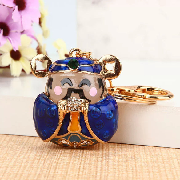 Wholesale Zinc Alloy Bear Car Key Pendant Women's Cute Exquisite Keychain Bag Pendant