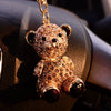 Wholesale Zinc Alloy Bear Car Key Pendant Women's Cute Exquisite Keychain Bag Pendant