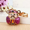 Wholesale Zinc Alloy Bear Car Key Pendant Women's Cute Exquisite Keychain Bag Pendant