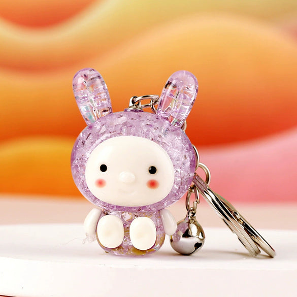 Wholesale Zinc Alloy Bear Car Key Pendant Women's Cute Exquisite Keychain Bag Pendant