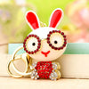 Wholesale Zinc Alloy Bear Car Key Pendant Women's Cute Exquisite Keychain Bag Pendant