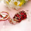 Wholesale Zinc Alloy Bear Car Key Pendant Women's Cute Exquisite Keychain Bag Pendant