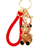 Wholesale Zinc Alloy Bear Car Key Pendant Women's Cute Exquisite Keychain Bag Pendant