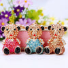 Wholesale Zinc Alloy Bear Car Key Pendant Women's Cute Exquisite Keychain Bag Pendant