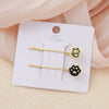 Wholesale Zinc Alloy Blue Star Cat Cloud Women's Cartoon Style Electroplated Hairpin