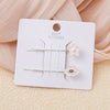 Wholesale Zinc Alloy Blue Star Cat Cloud Women's Cartoon Style Electroplated Hairpin