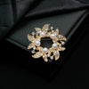 Wholesale Zinc Alloy Butterfly Brooch With Bow Pattern And Electroplating Processing Simple Style For Women