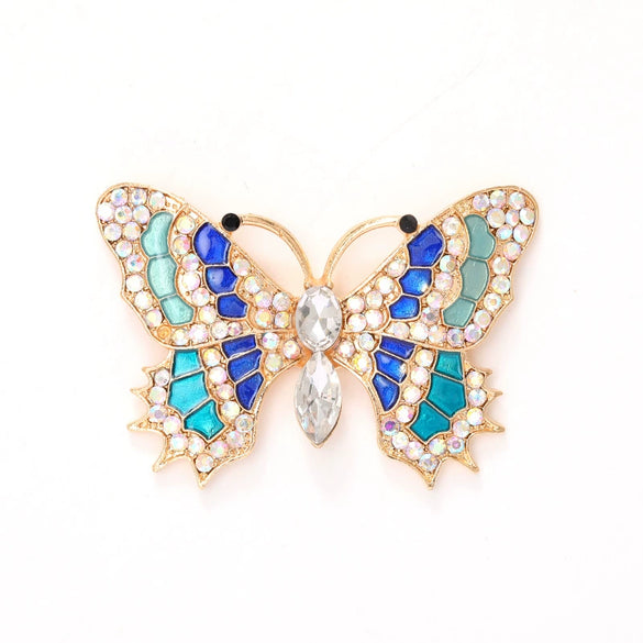 Wholesale Zinc Alloy Butterfly Jewelry Accessories For Diy With Electroplating And Light Luxury Style