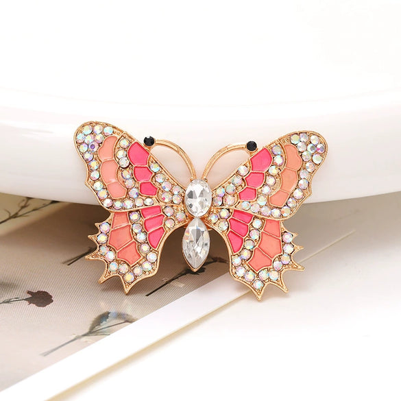 Wholesale Zinc Alloy Butterfly Jewelry Accessories For Diy With Electroplating And Light Luxury Style