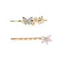Wholesale Zinc Alloy Butterfly Pearl Hairpin For Women Natural Sweet Style Electroplated