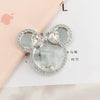Wholesale Zinc Alloy Cartoon Doll Handmade Diamondembedded Cosmetic Mirror Jewelry Accessories Mobile Phone Shell