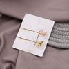 Wholesale Zinc Alloy Forest Style Butterfly Bow Tie Flower Electroplated Women's Word Clip Hairpin Set