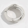 Wholesale Zinc Alloy Geometric Exaggerated Cut Electroplated Open Bracelet