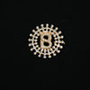 Wholesale Zinc Alloy Geometric Ladies Antilight Collar Pins Joker Fashion Brooch With Electroplating