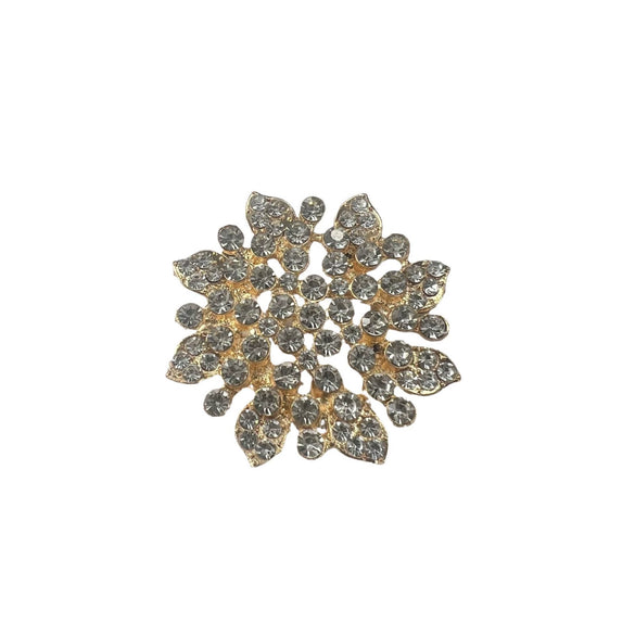 Wholesale Zinc Alloy Geometric Wreath Brooch With Electroplating Treatment Fixed Snap For Clothing Elegant And Allmatch Accessories