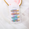 Wholesale Zinc Alloy Handmade Cute Multicolor Seamless Duckbill Hair Clips For Girls