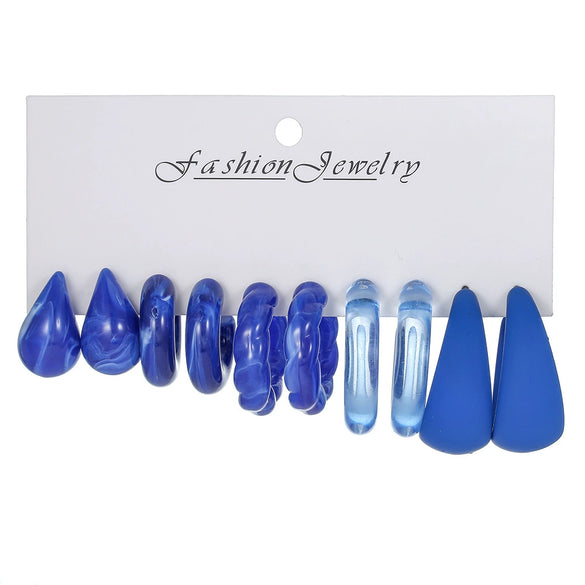 Wholesale Zinc Alloy Literary Geometric Cshaped Drop Shape Electroplated Earrings For Women