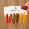 Wholesale Zinc Alloy Literary Geometric Cshaped Drop Shape Electroplated Earrings For Women