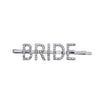 Wholesale Zinc Alloy Rhinestone Letter Hairpin For Women Electroplated Simple Style Hair Accessories