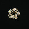 Wholesale Zinc Alloy Ring Brooch Electroplated With Highend Feel Antiexposure Pin For Clothing Unisex Accessory