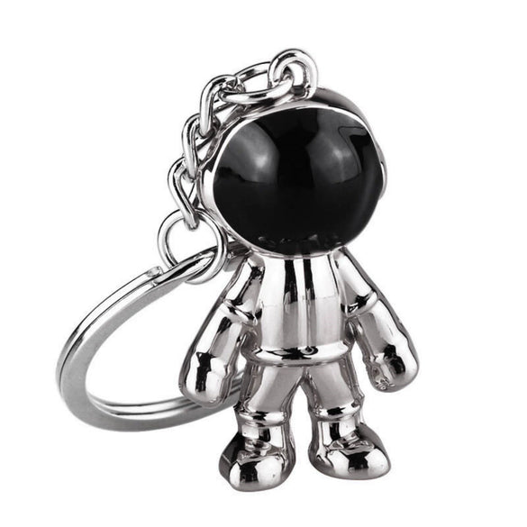 Wholesale Zinc Alloy Simulation Astronaut Keychain Modern Art Style