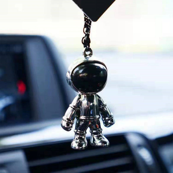 Wholesale Zinc Alloy Simulation Astronaut Keychain Modern Art Style