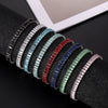 Wholesale Zircon Bracelet Copper Geometric Electroplated Unisex