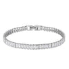 Wholesale Zircon Bracelet Copper Geometric Electroplated Unisex