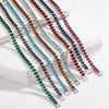 Wholesale Zircon Bracelet Light Luxury Style Copper Plated With Real Gold Inlay Design