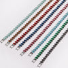 Wholesale Zircon Bracelet Light Luxury Style Copper Plated With Real Gold Inlay Design