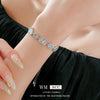 Wholesale Zircon Heart Fashion Electroplated Women's Bracelet