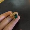 Wholesale Zircon Inlaid Geometric Silver Needle Round Bead Earrings For Women Gold Electroplated French Elegant Light Luxury Style