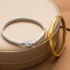 Wholesale Zircon Leopard Stainless Steel Geometry Style Electroplated Women's Bracelet Jewelry