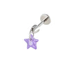 Wholesale Zircon Star Pendant Ear Bone Nail For Cartilage Piercing