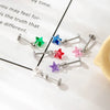 Wholesale Zircon Star Pendant Ear Bone Nail For Cartilage Piercing