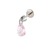 Wholesale Zircon Star Pendant Ear Bone Nail For Unisex With Zirconia Processing
