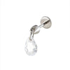 Wholesale Zircon Star Pendant Ear Bone Nail For Unisex With Zirconia Processing