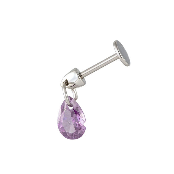 Wholesale Zircon Star Pendant Ear Bone Nail For Unisex With Zirconia Processing