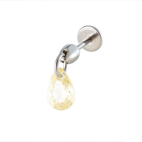 Wholesale Zircon Star Pendant Ear Bone Nail For Unisex With Zirconia Processing
