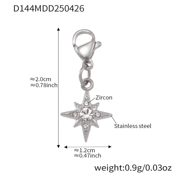 Wholesale Zircon Woven Twist Stainless Steel Bracelet With Electroplating Fashion And Geometric Design